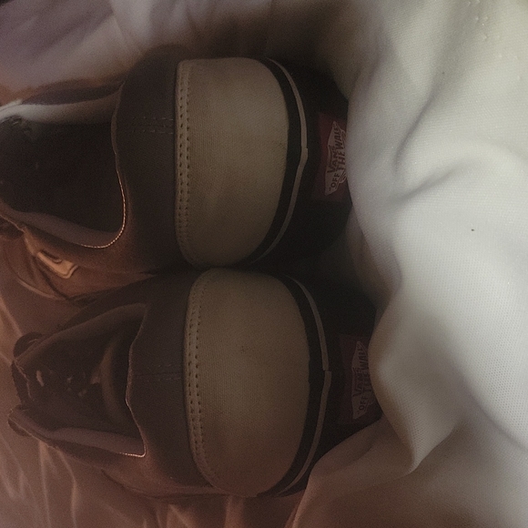 Canvas leather Vans Women - Picture 4 of 5